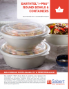 EARTHTEL™ r-PRO™ ROUND BOWLS & CONTAINERS